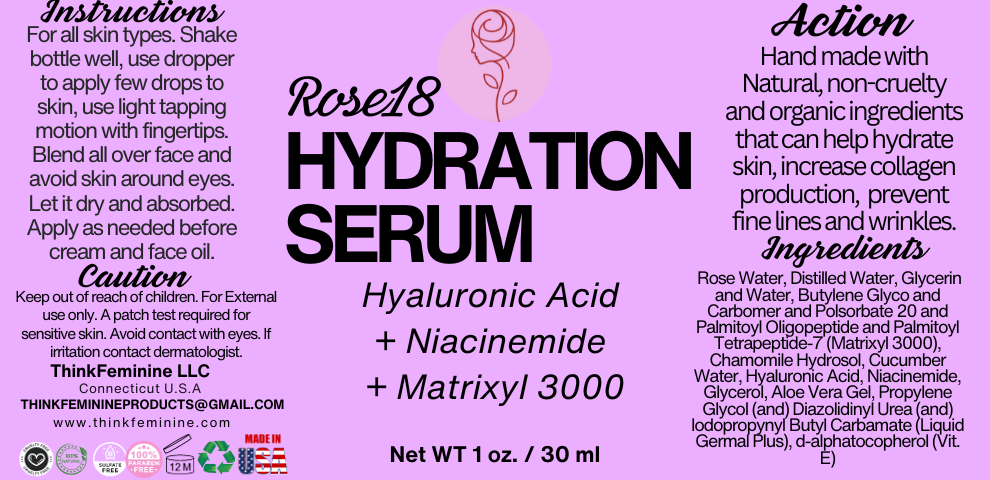 ROSE18 HYDRATION SERUM