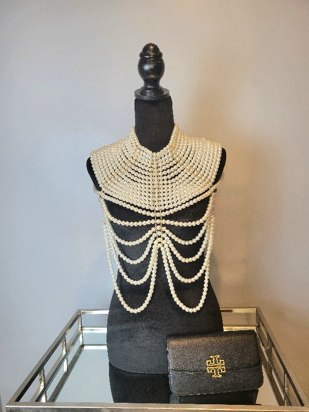 Pearl Beaded FASHION TOP