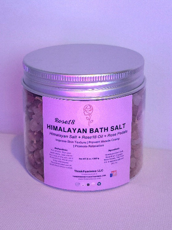 Rose18 Himalayan Bath Salt
