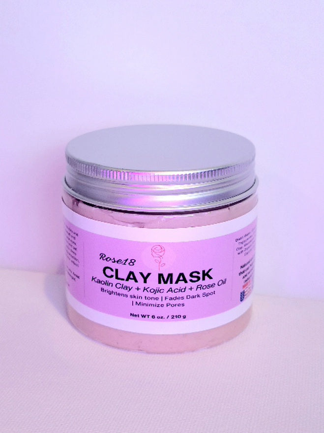 Rose18 Kaolin Clay Mask
