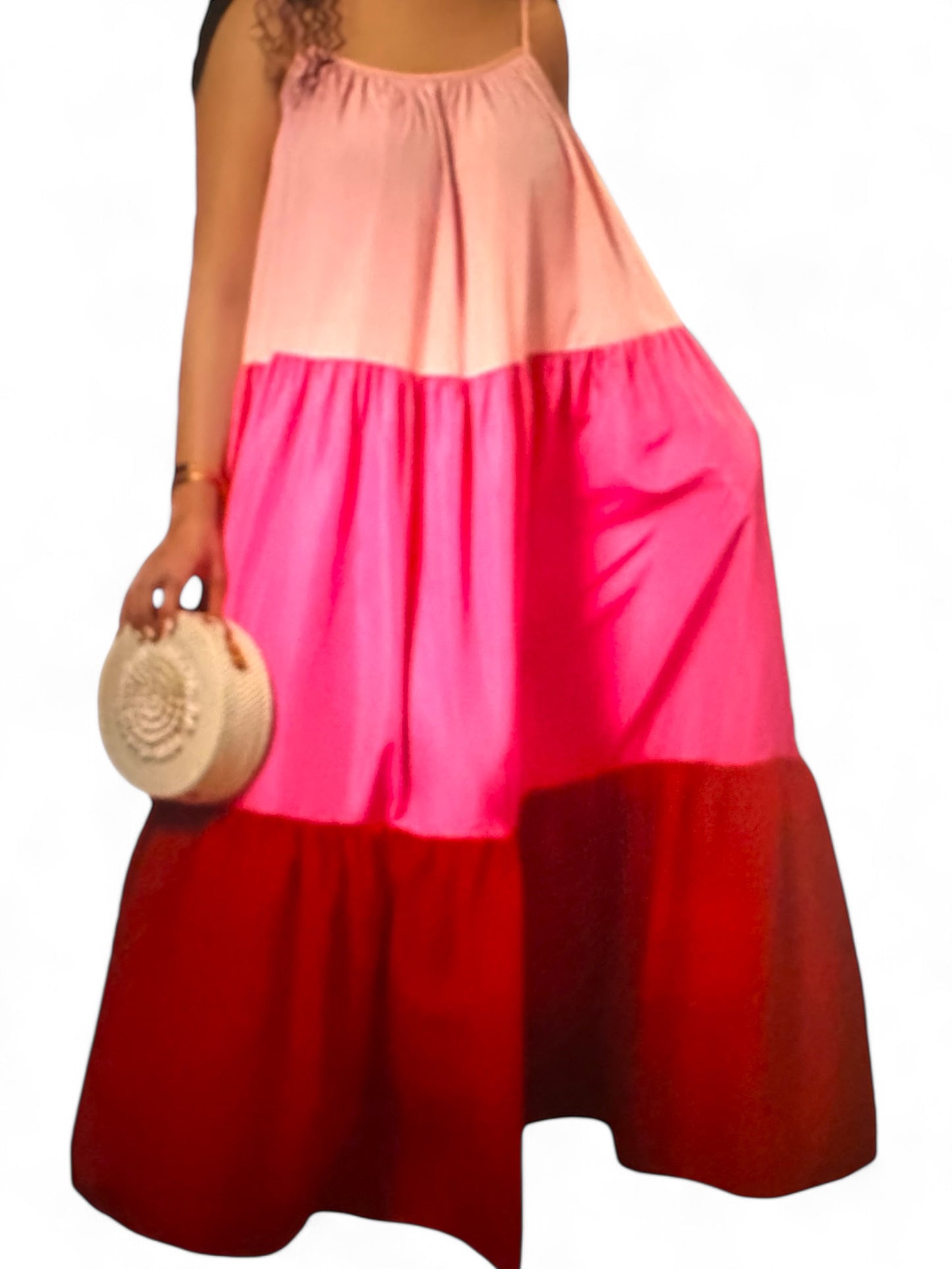 Colorblock MAXI DRESS