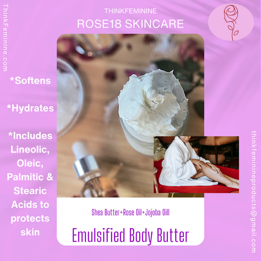 Hand-Made EMULSIFIED BODY BUTTER