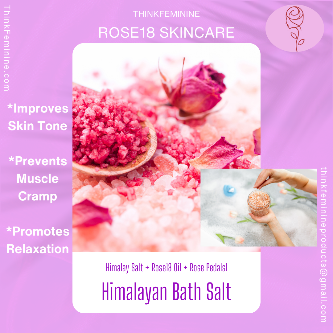 Rose18 Himalayan Bath Salt